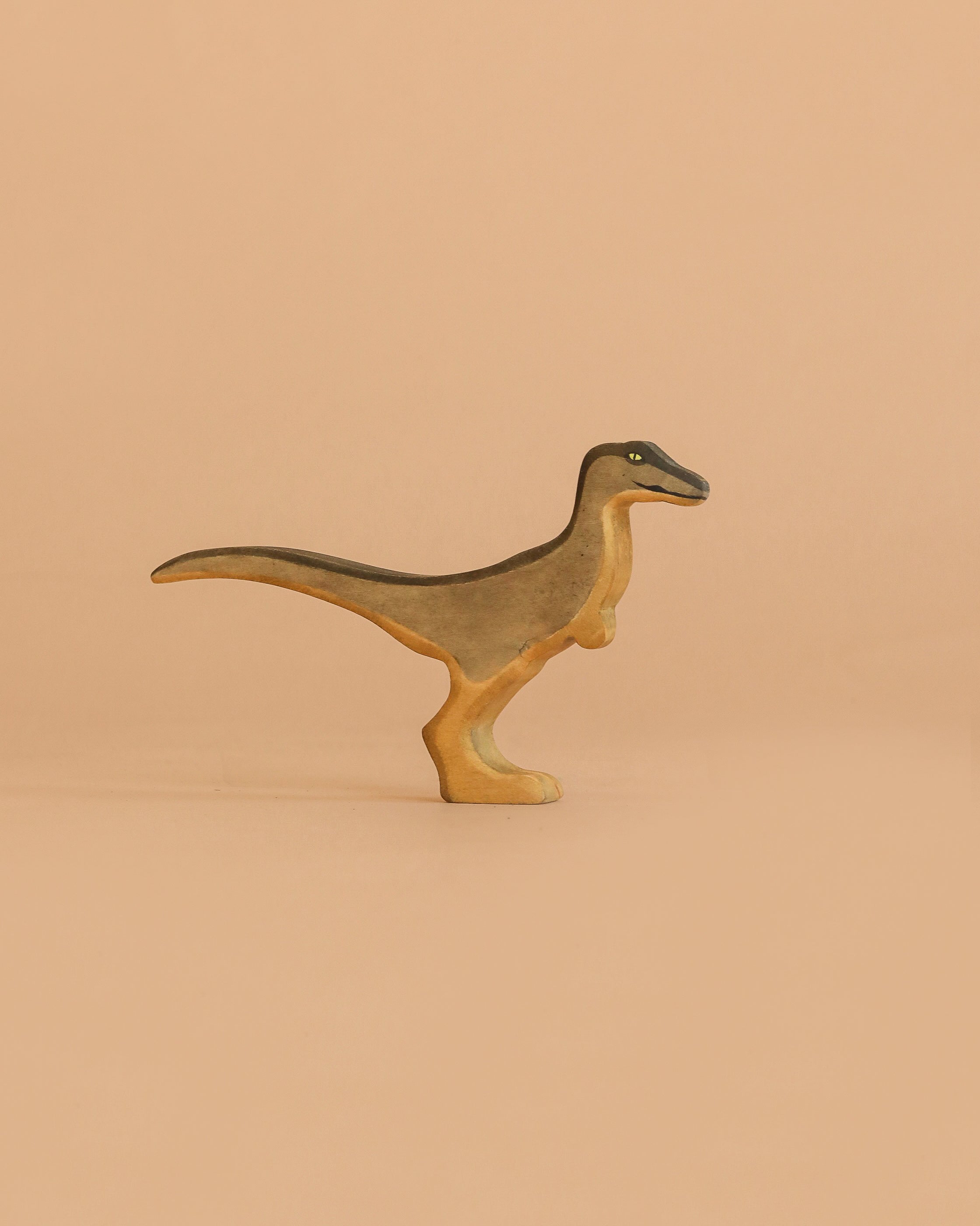 Handmade Holzwald Dinosaur - Velociraptor
