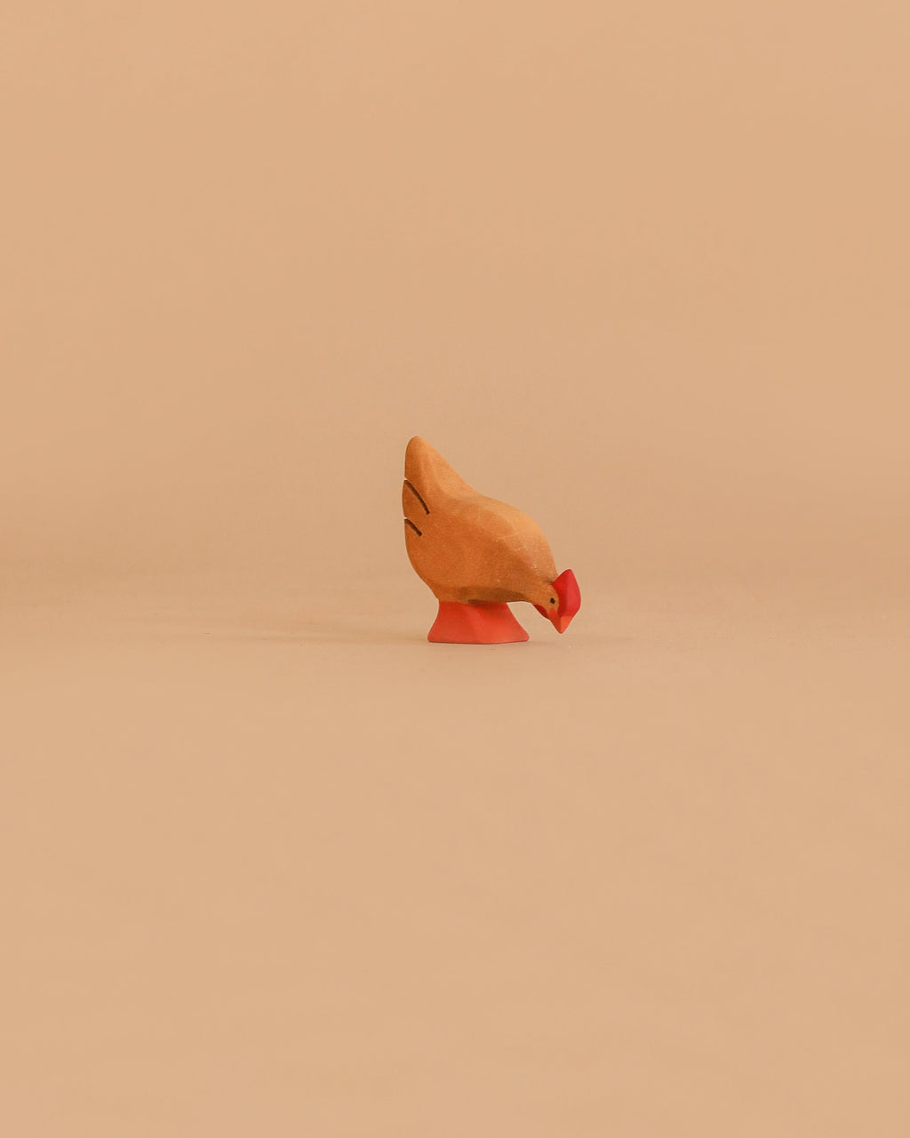 Bumbu Handmade Wooden Brown Hen