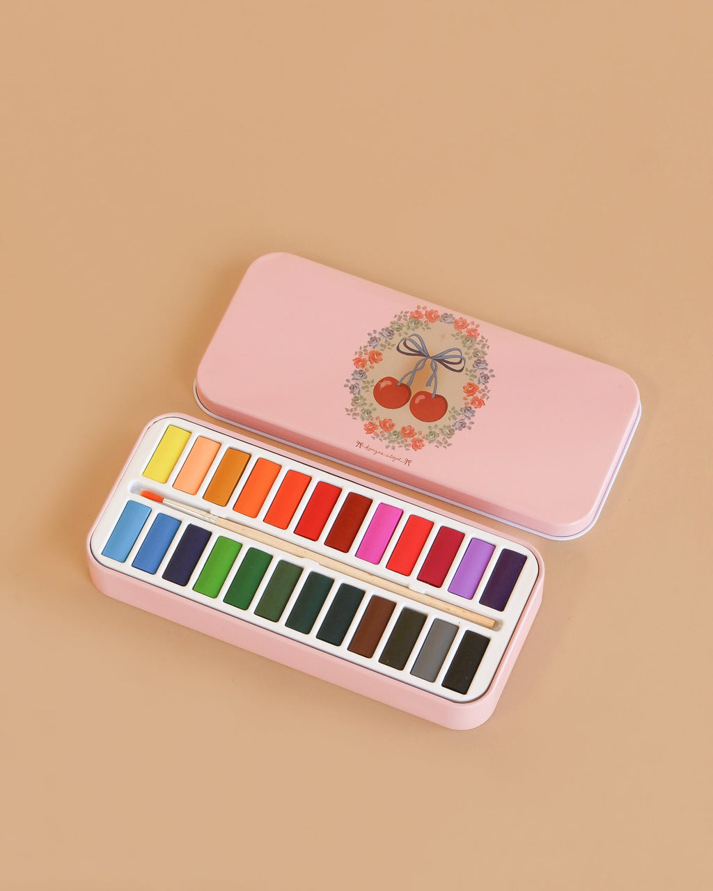 Konges Sloejd Water Colors Paint Set - Cherry Bow