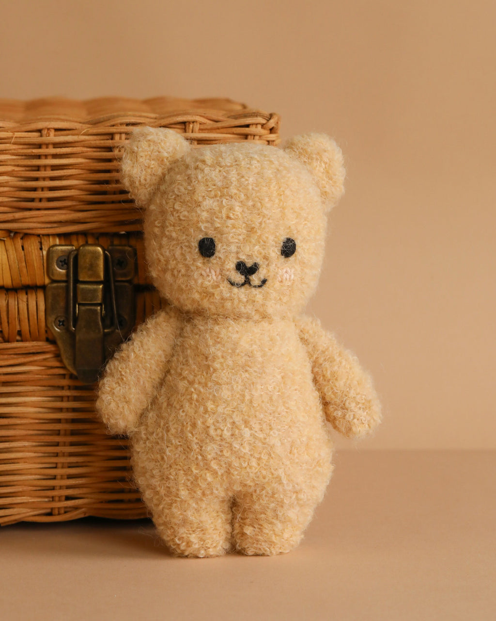Cuddle + Kind Baby Bouclé Bear (Honey)