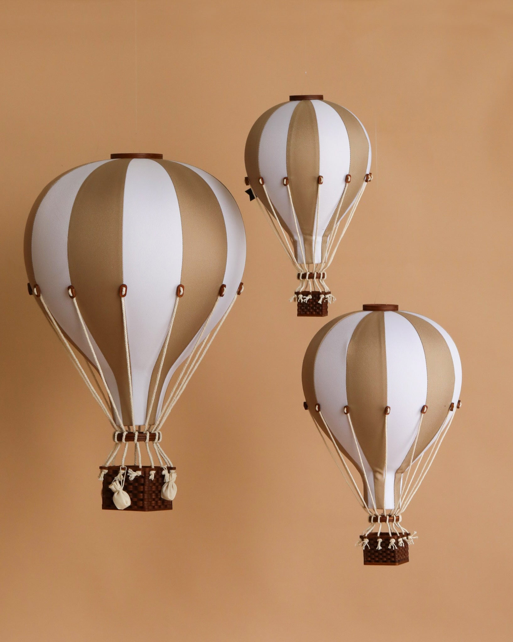 Hot Air Balloon - Gold