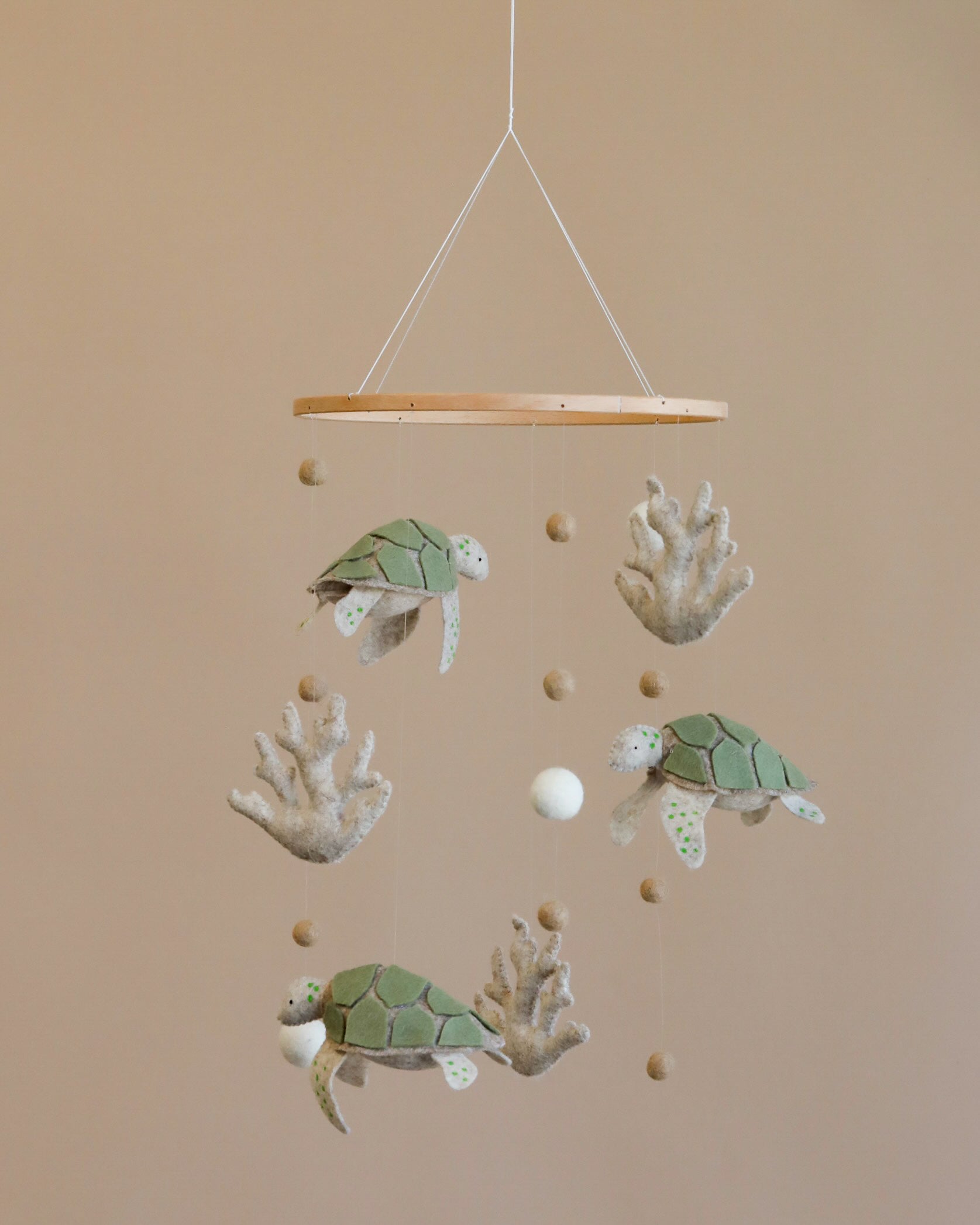 Handmade Mobile - Ocean Turtles - Final Sale