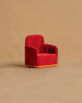 Maileg Soft Folding Chair, Mouse - Red