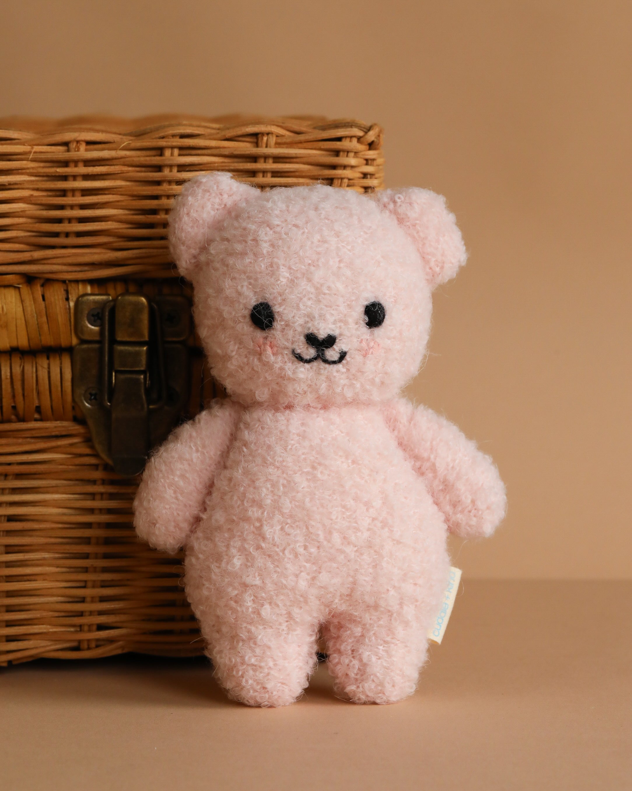 Cuddle + Kind Baby Bouclé Bear (Strawberry)