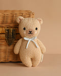 Cuddle + Kind Baby Honey Bear (Robin’s Egg Blue Bow)