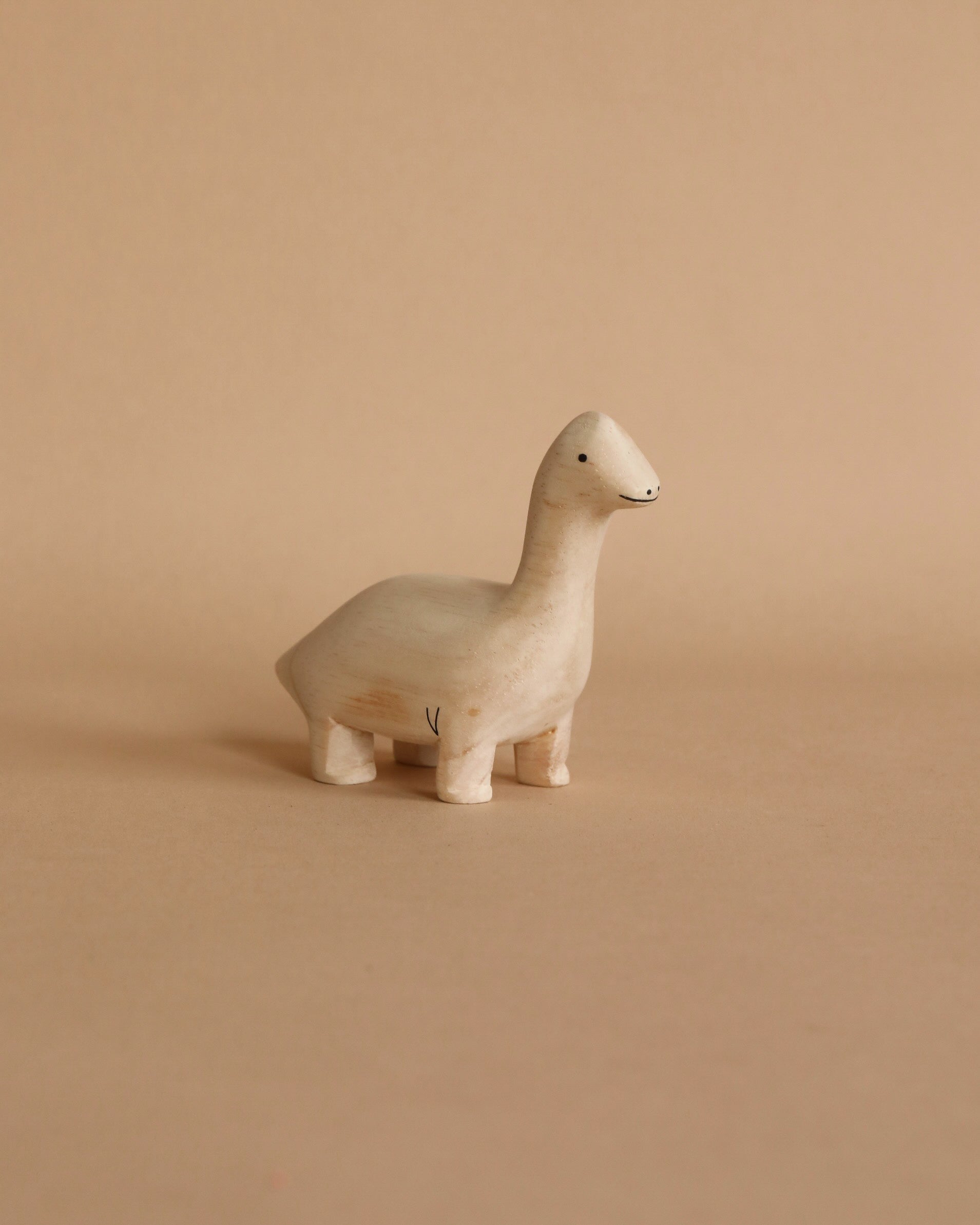 Handmade Tiny Wooden Dinosaurs - Brachiosaurus