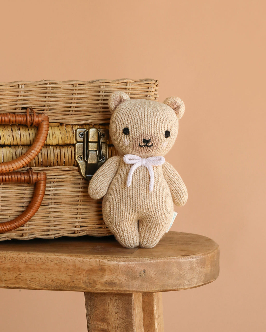 Cuddle + Kind Baby Honey Bear (Lavender Bow)