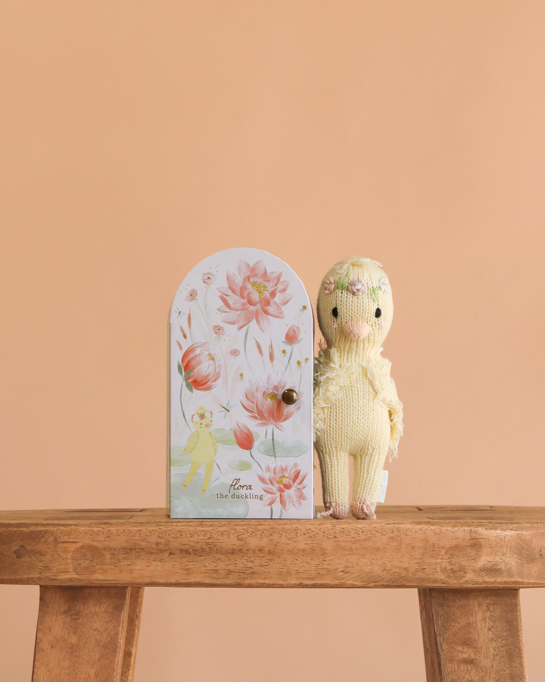Cuddle + Kind Tiny Flora the Duckling (Mauve)