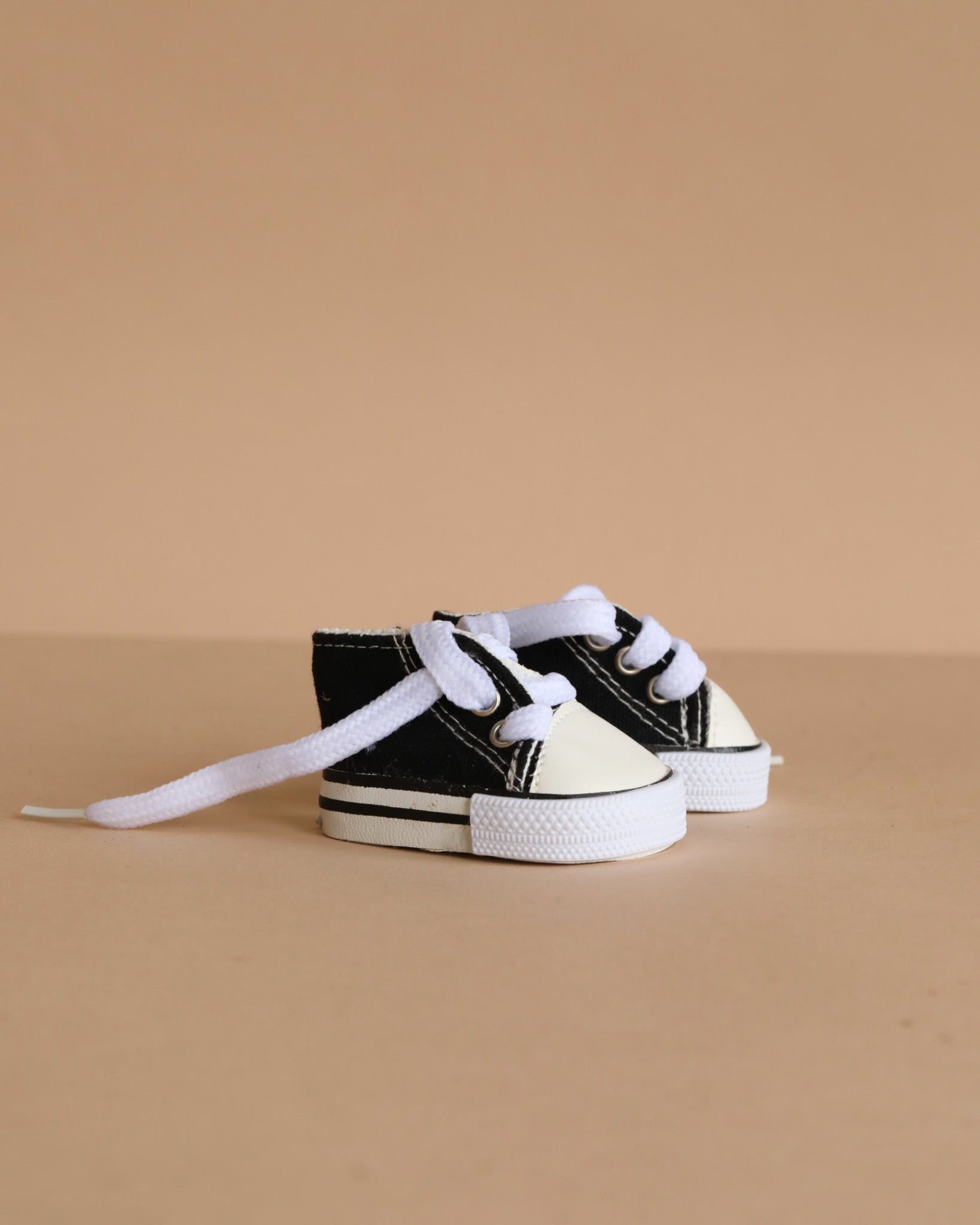 Minikane Doll Shoes | Converse Style Black Sneakers