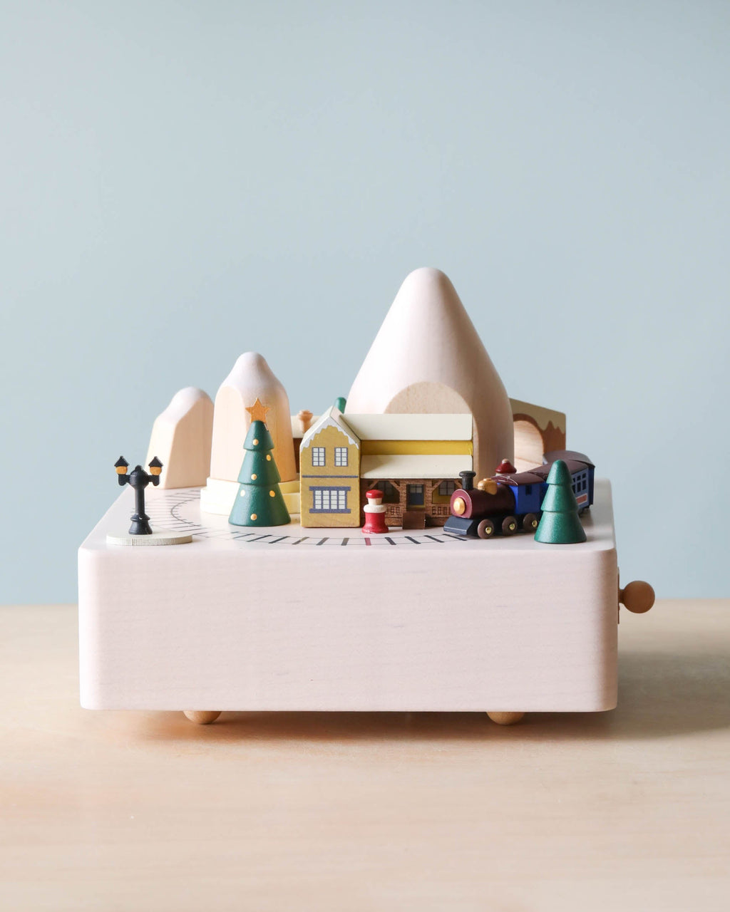 Christmas Train Music Box