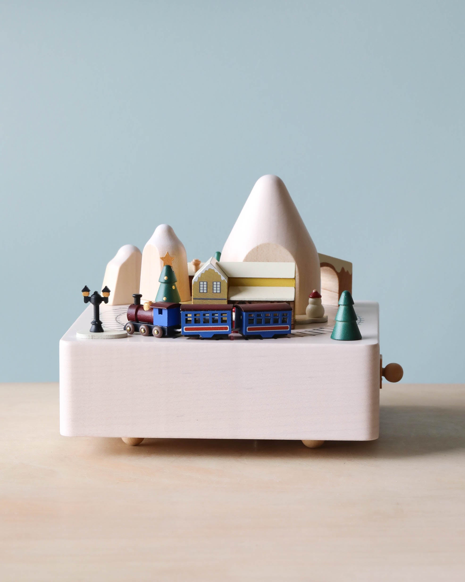 Christmas Train Music Box