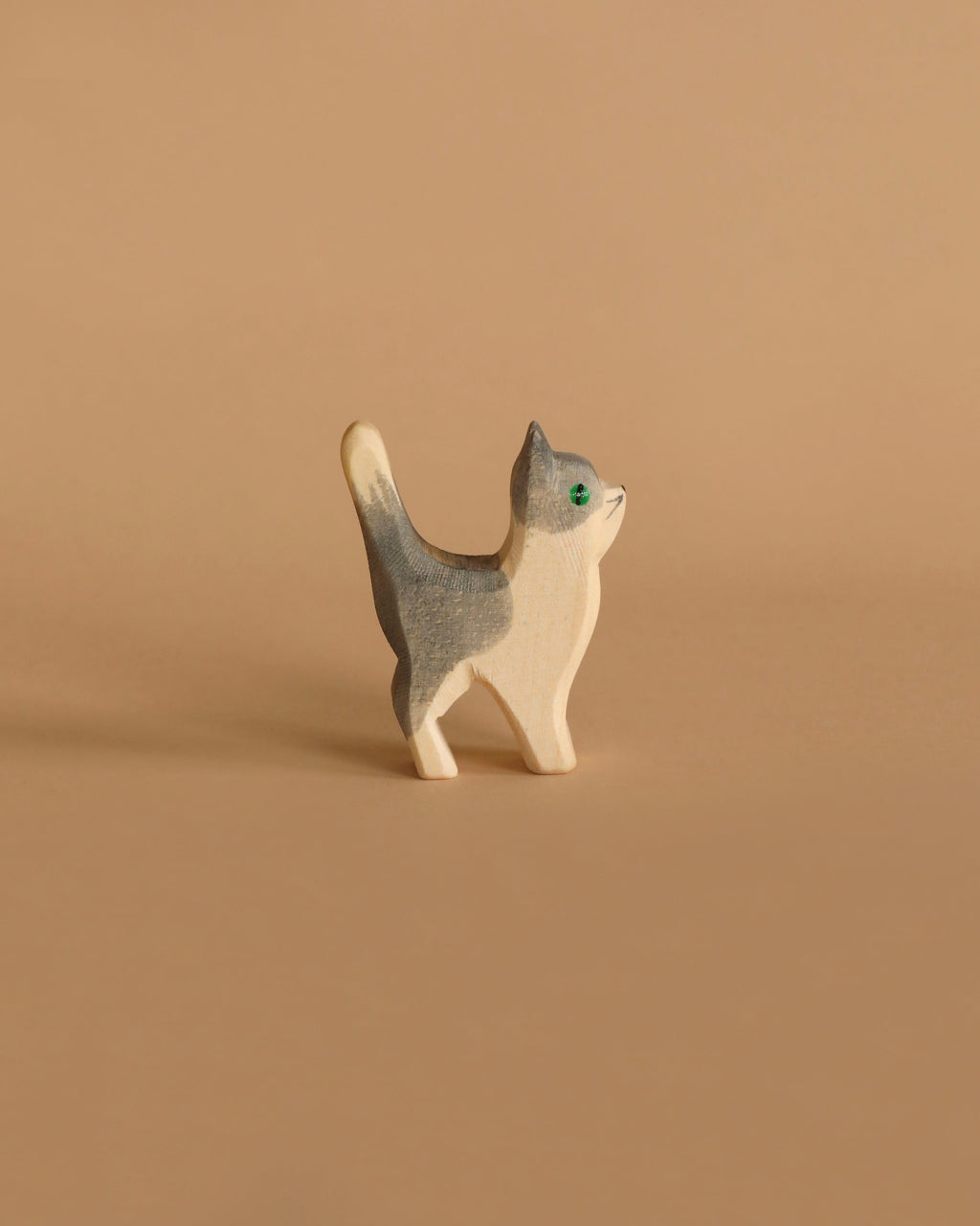 Ostheimer Cat - Gray and White, Head Up