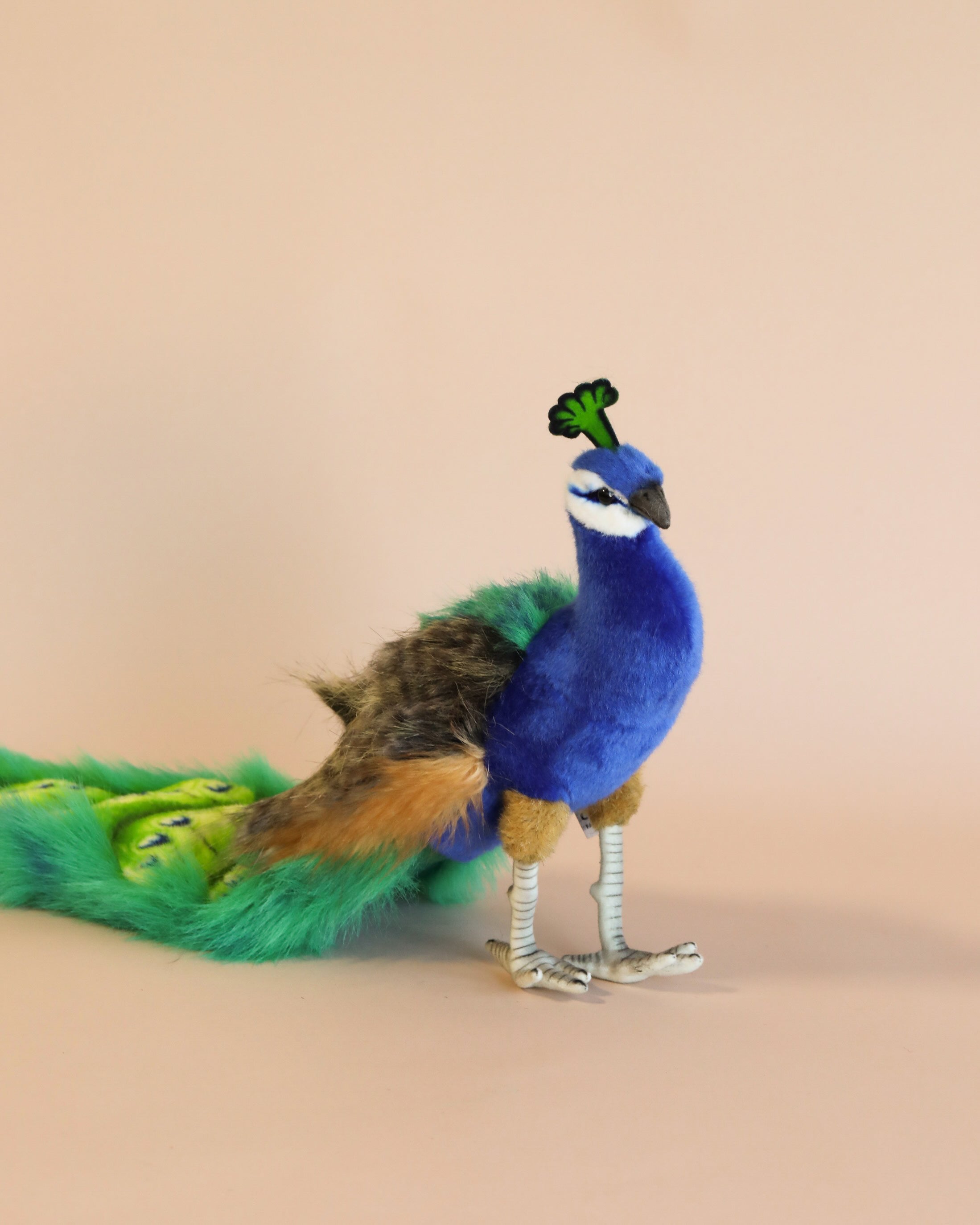 Peacock Stuffed Animal (ships in one week)