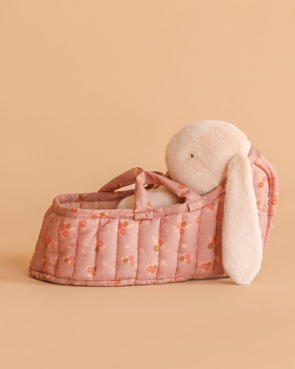 Maileg Plush Bunny in Carry Cot