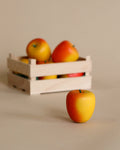 Erzi Yellow-Red Apple Pretend Food