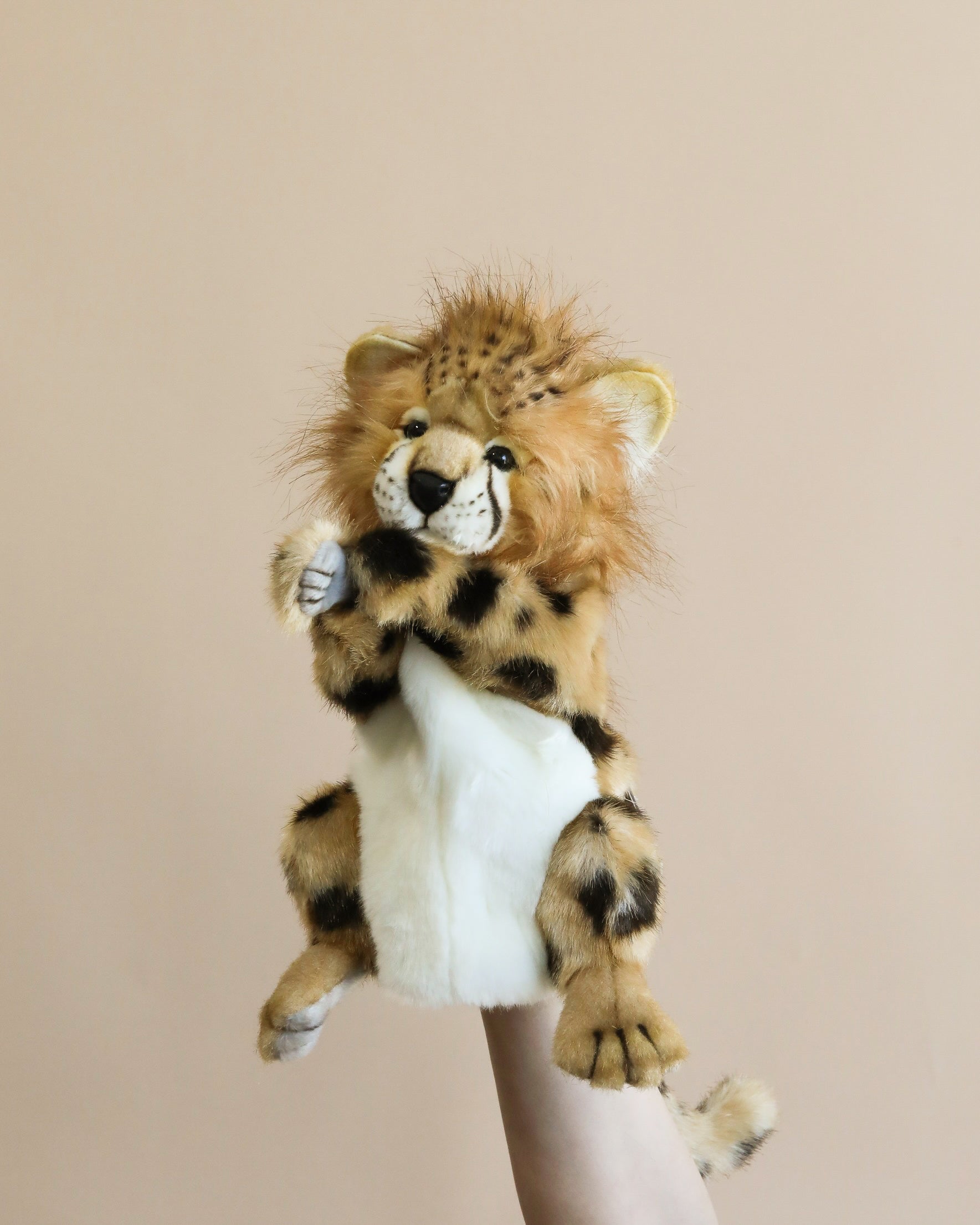 Cheetah Puppet (ships in one week)