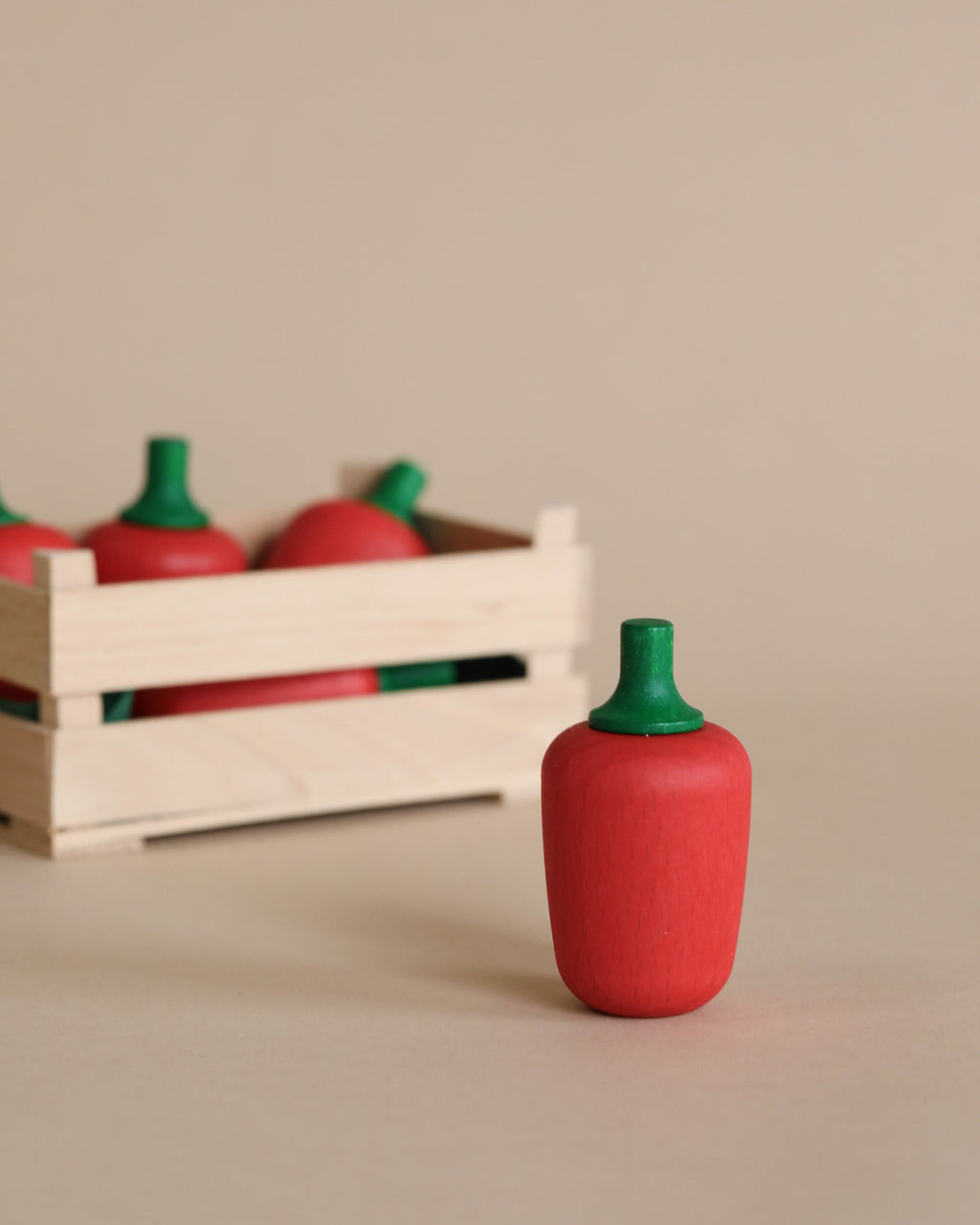 Erzi Red Pepper Pretend Food