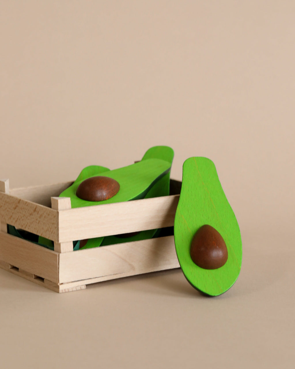 Erzi Avocado Half Fruit Pretend Food