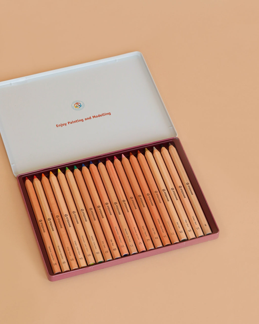 Stockmar Hexagonal Colored Pencil Set - 18 Colors + Graphite Pencil