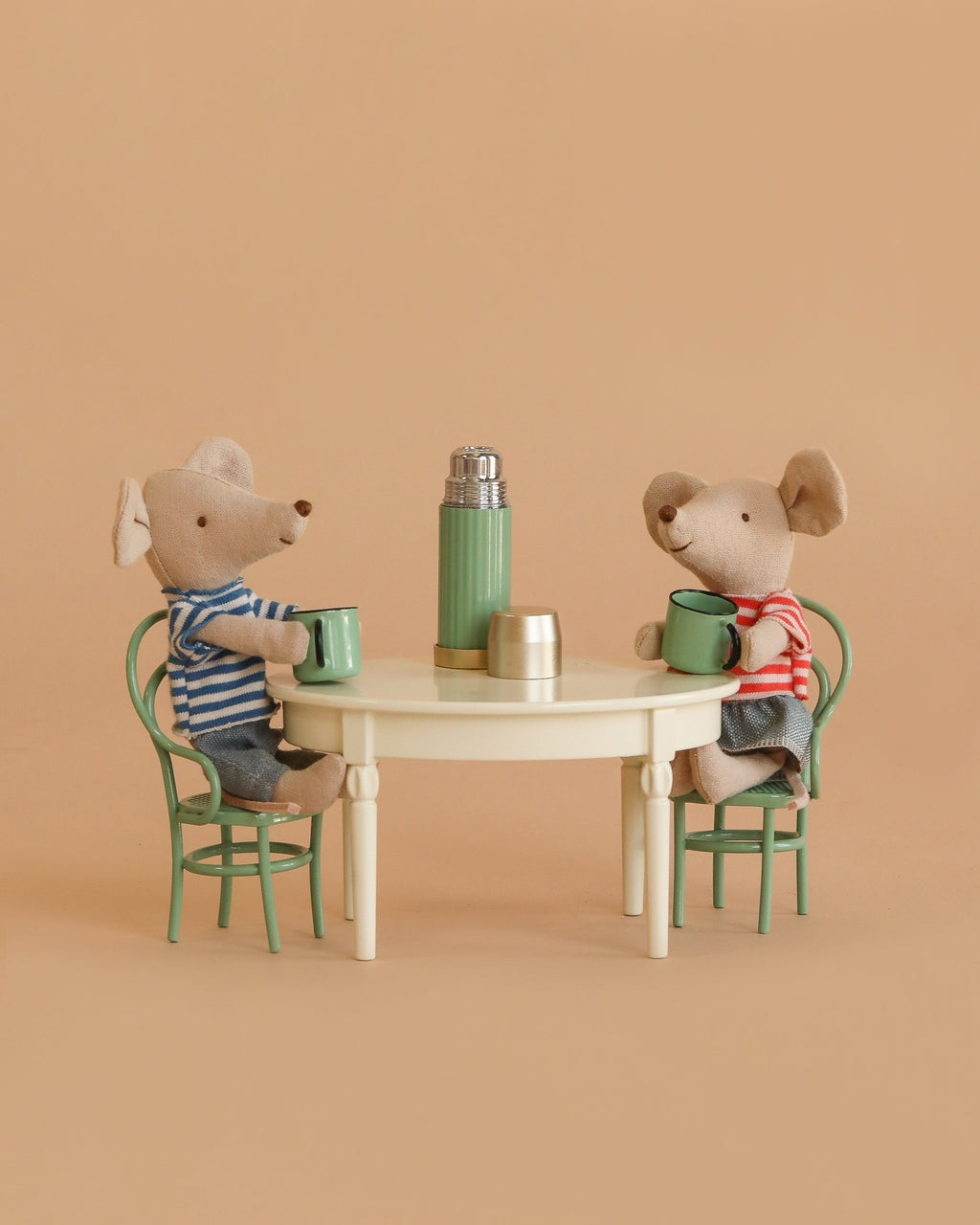 Maileg Little Brother and Sister Dining Set