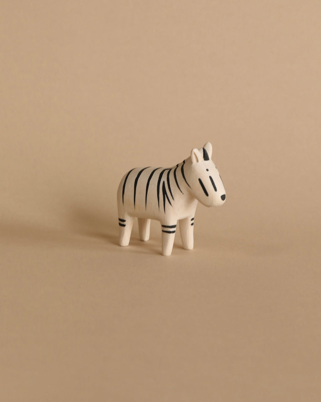Tiny Wooden Zebra