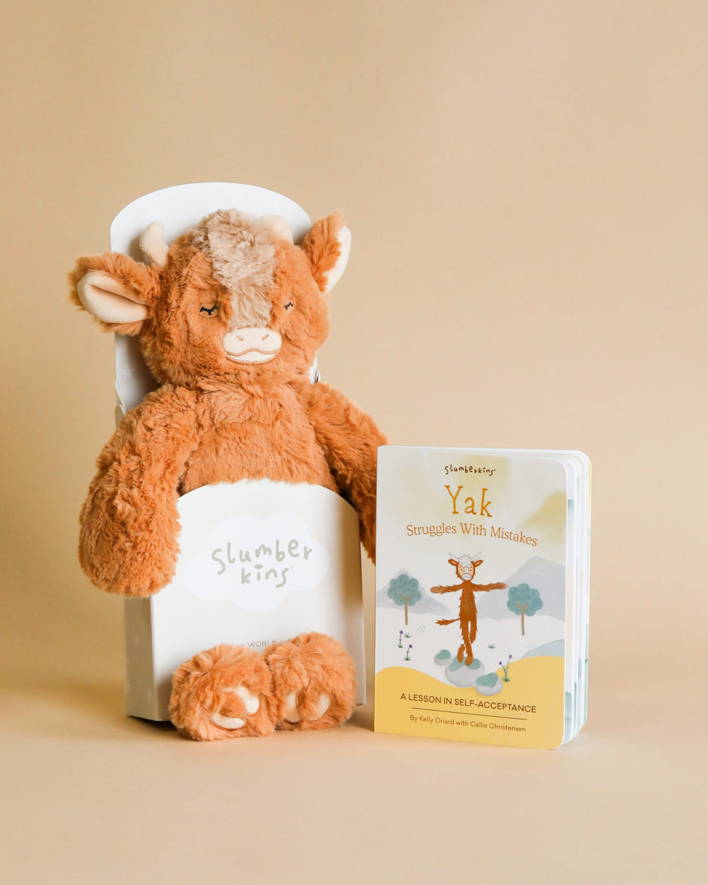 Slumberkins Yak Kin + Lesson Book On Self Acceptance