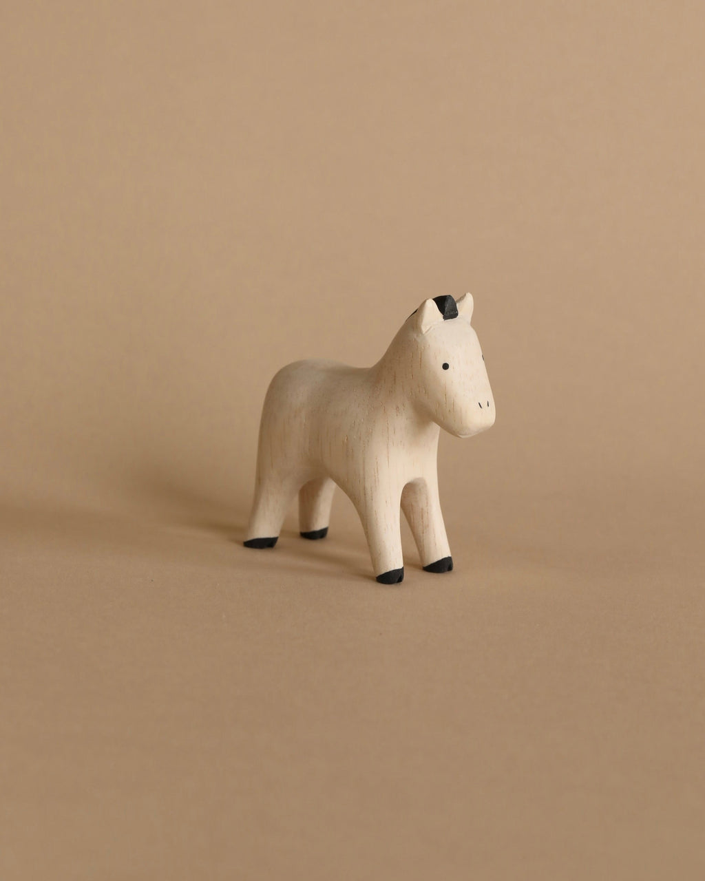 Handmade Tiny Wooden Farm Animals - Horse