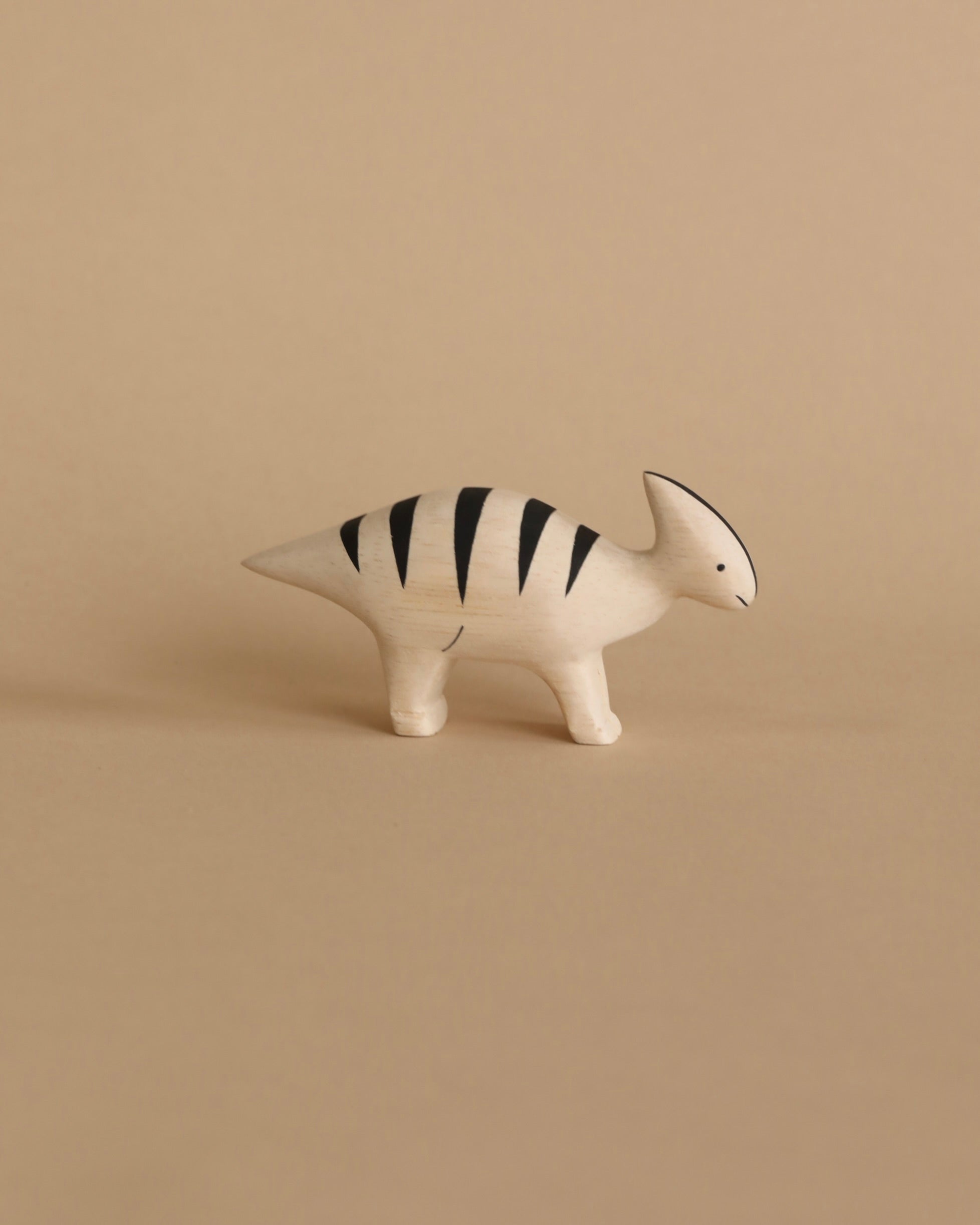 Handmade Wooden Parasaurolophus