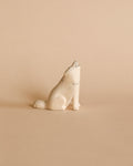 Handmade Wooden Wolf