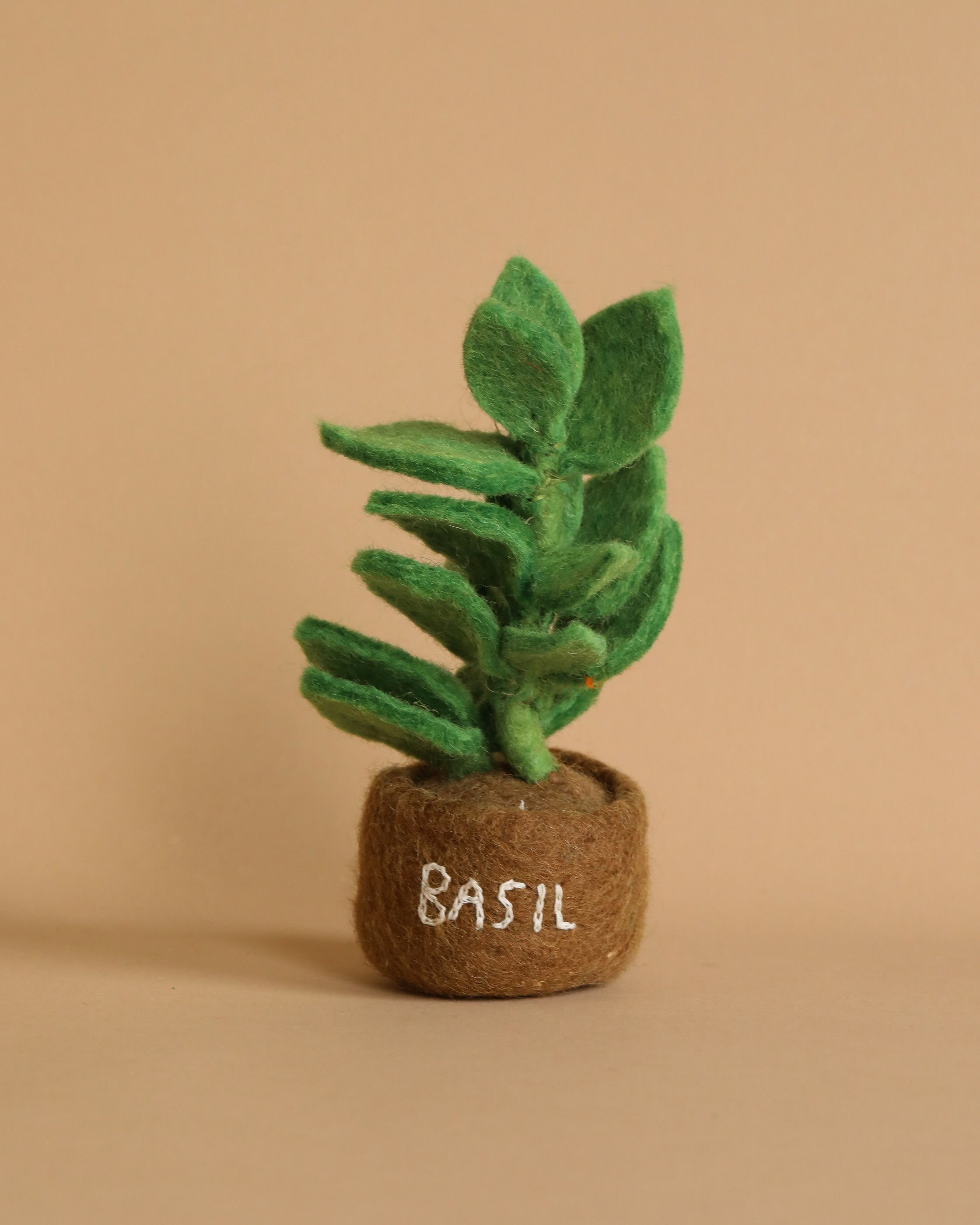 Handmade Felt Herb Pot