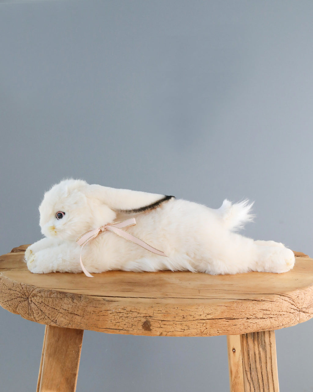 Bunny Floppy Ear Stuffed Animal - White (ships in one week)