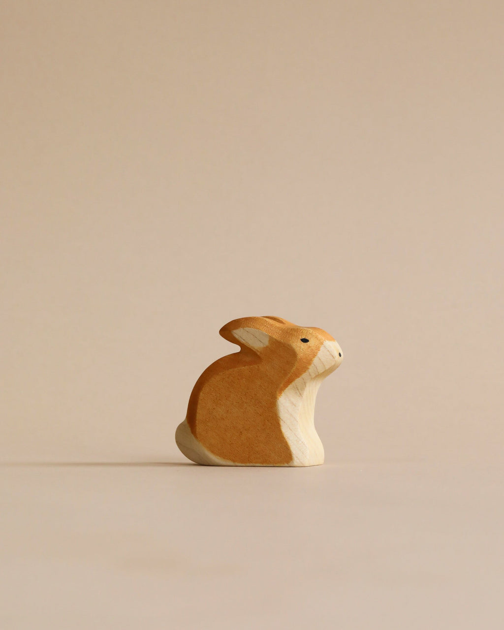 Handmade Holzwald Rabbit - Sitting