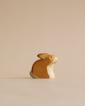 Handmade Holzwald Rabbit - Sitting