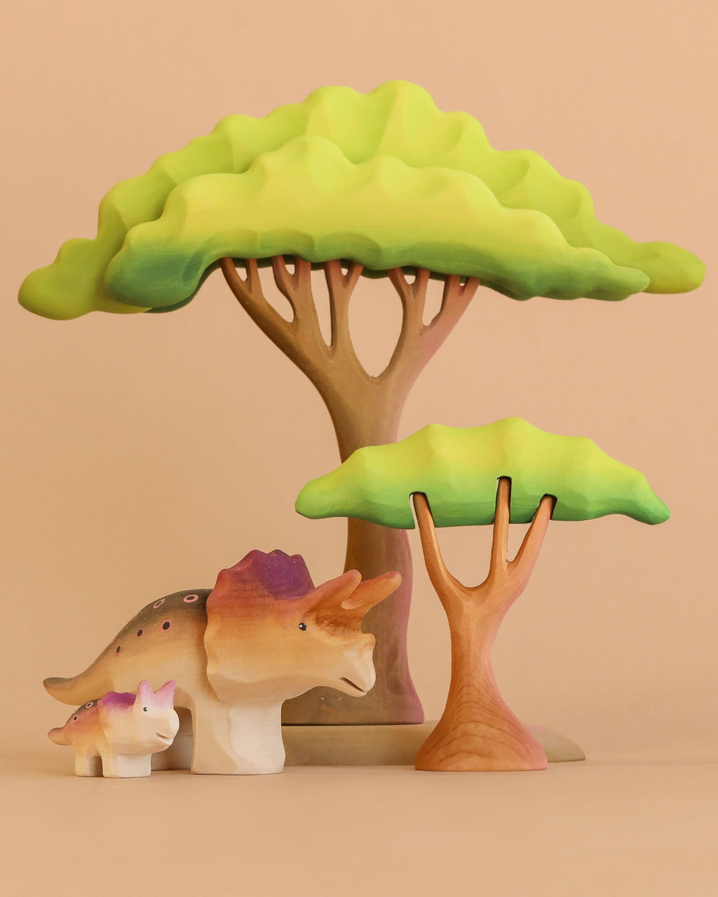 Bumbu Handmade Wooden Prehistoric Set