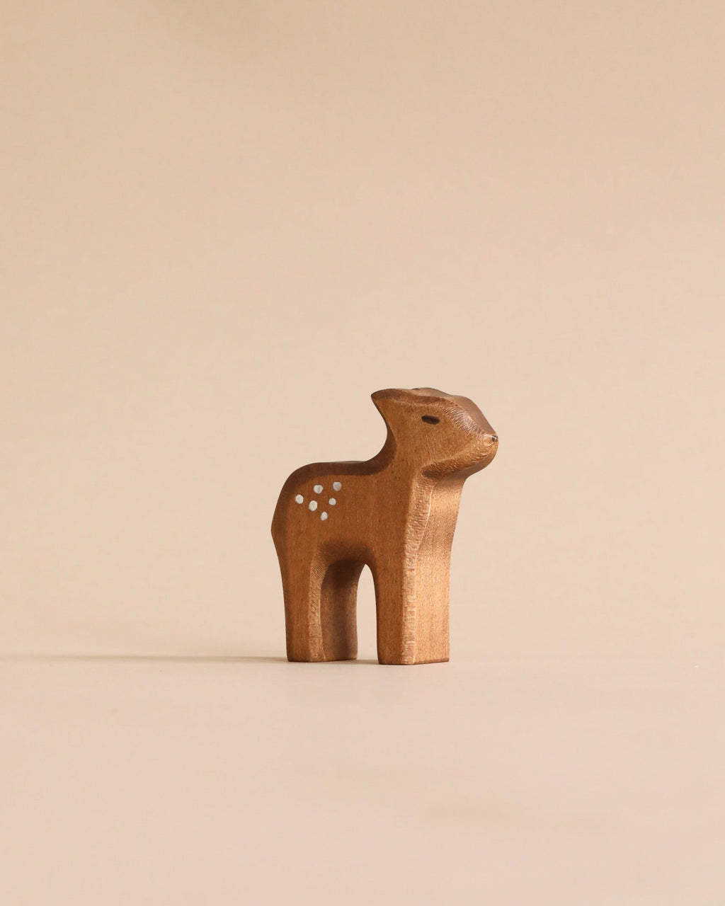 Handmade Holzwald Deer, Standing Fawn