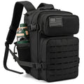 Tactical Laptop Backpack 25L MOLLE Unisex – Office & Hiking Daypack with Dual Cup Holders for Men & Women, 3-Day Bug Out Bag, Trekking & Laptop Organizer, 9 Colors: Black, Green, Pink & More