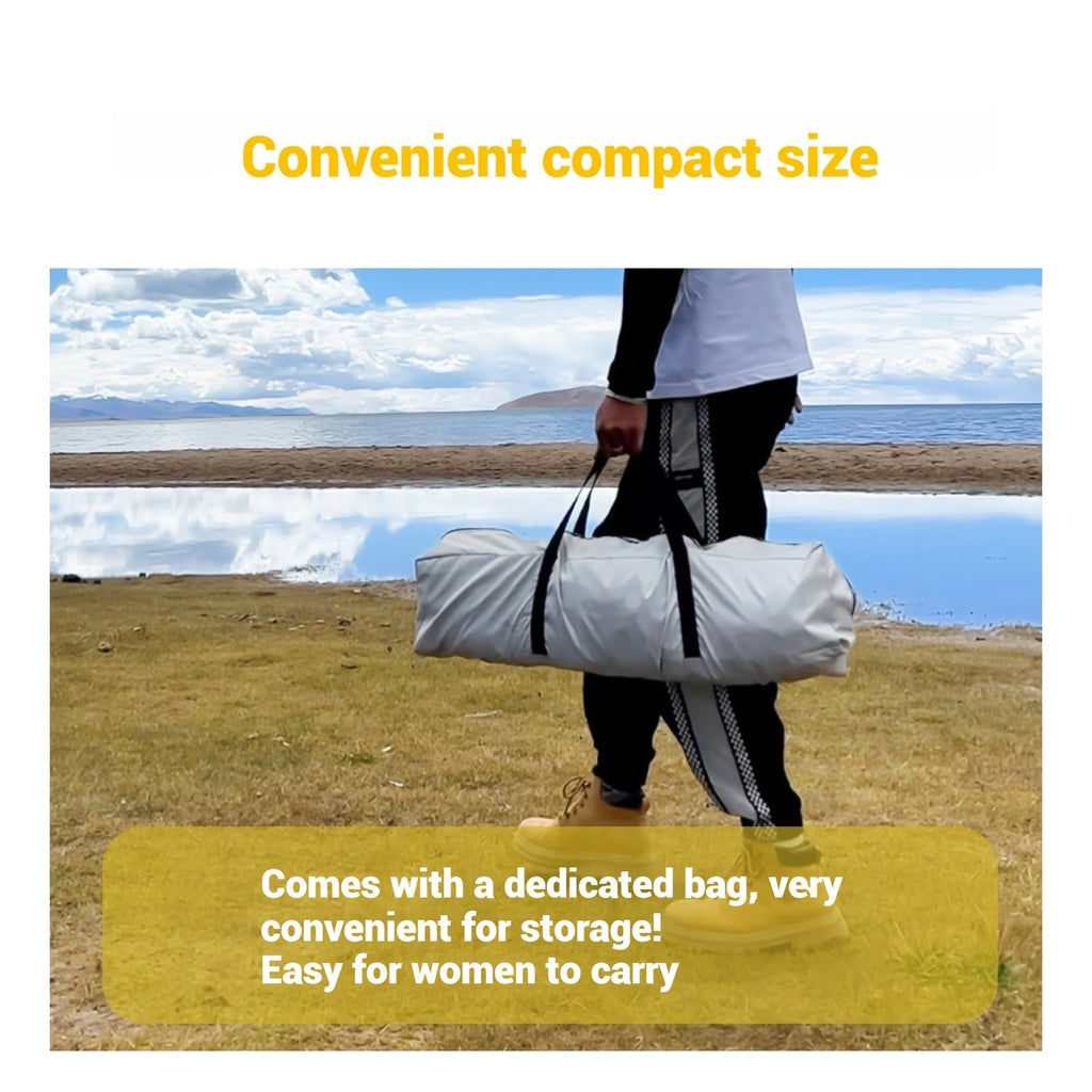 Pop Up Camping Tent Instant Setup – Automatic Windproof Lightweight Tent with Dual Doors & Mesh Windows, All-Season Waterproof Design for 1-3 & 3-4 Person, Ideal for Camping, Hiking & Travel