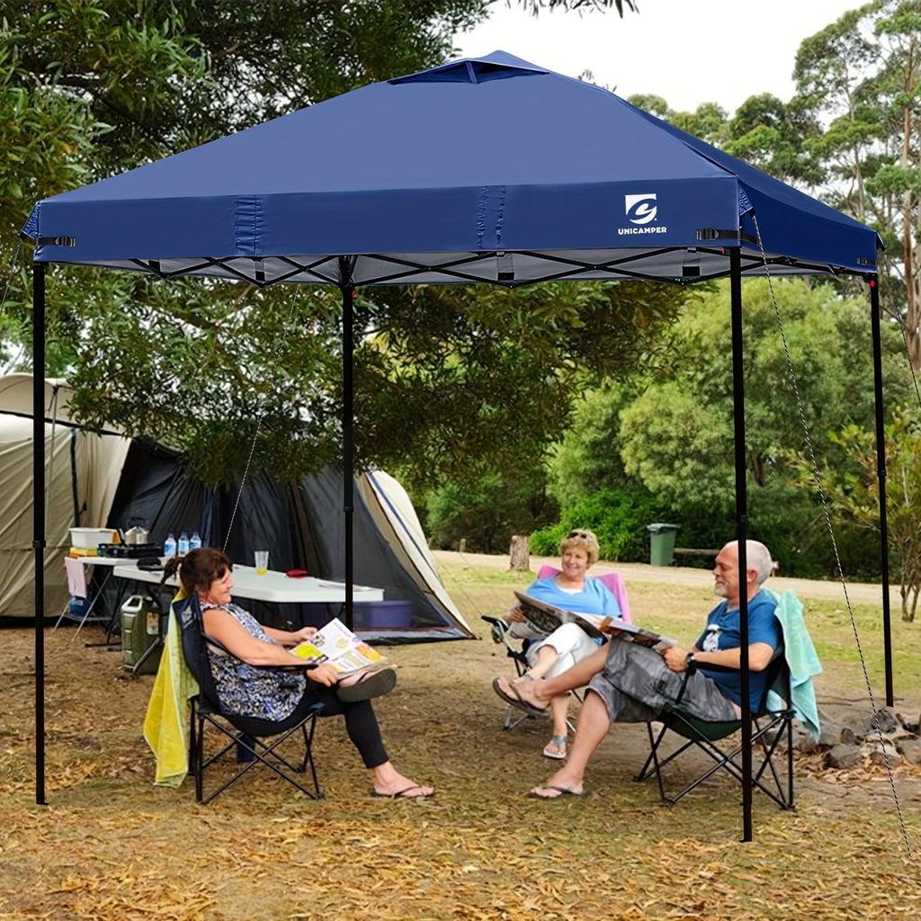10x10 Canopy Replacement Top Cover for Straight Leg Tents – Ventilation Ports, Instant Shade, 11 Color Options – Waterproof Pop-Up Canopy Top for Camping, Outdoor Events & Backyard (Top Cover Only)