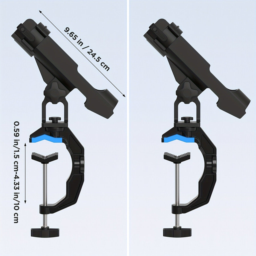 Boat Fishing Rod Holder – Durable Pole Holder for Fishing Boat & Canoe | 2-Pack / 4-Pack