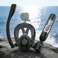 Aluminum Alloy Mini Diving Tank 0.5L – Portable Scuba Oxygen Cylinder with Regulator for Underwater Photography Snorkeling Recreation Leisure Diving Adults