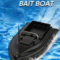 RC Bait Boat 500M Remote Control Fishing Bait Boat with Large Capacity Hopper, Single Compartment Carp Fishing Bait Delivery & Towing Boat with Carrying Case