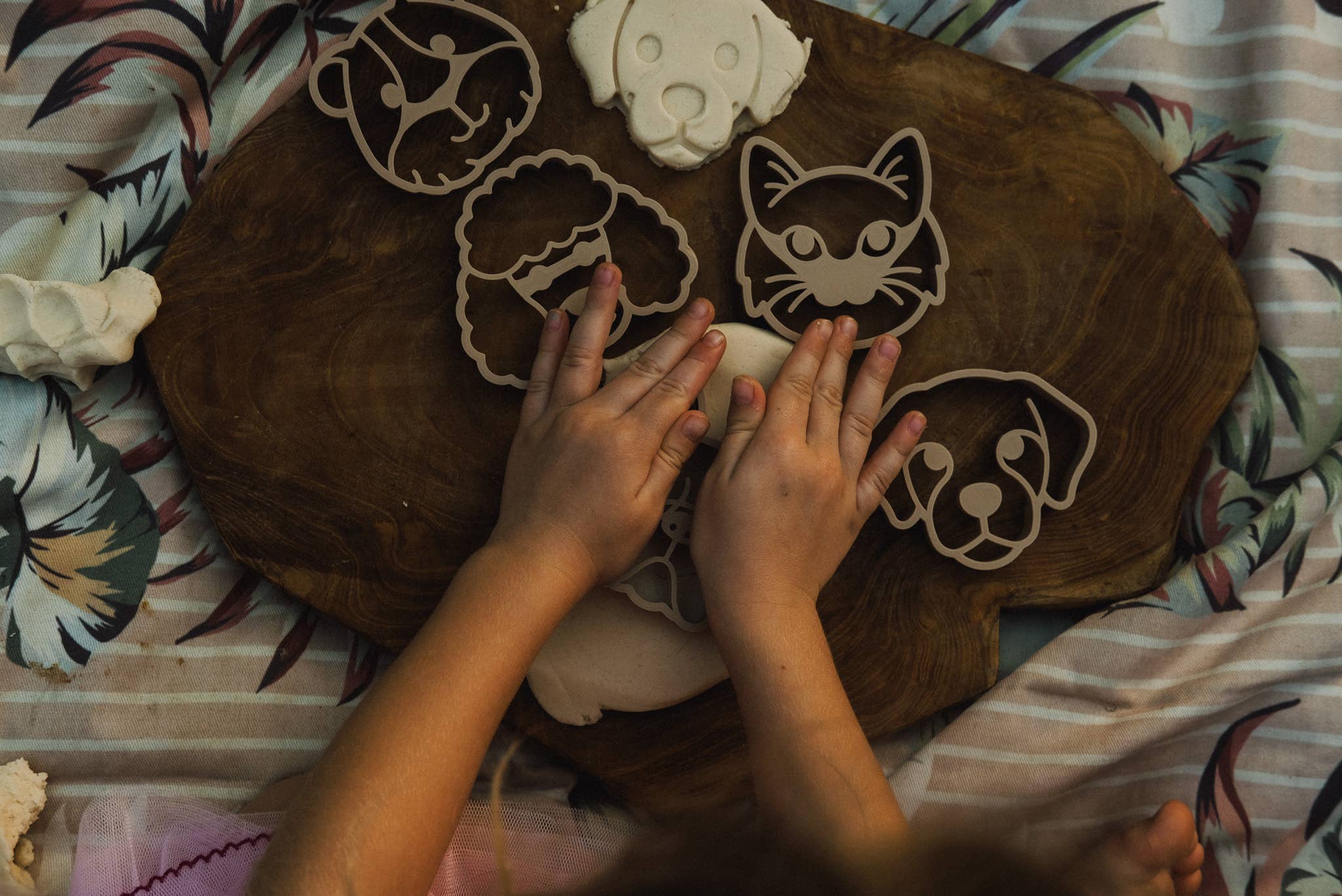Pet Friends Faces Cutter Set - Eco Playdough Tool