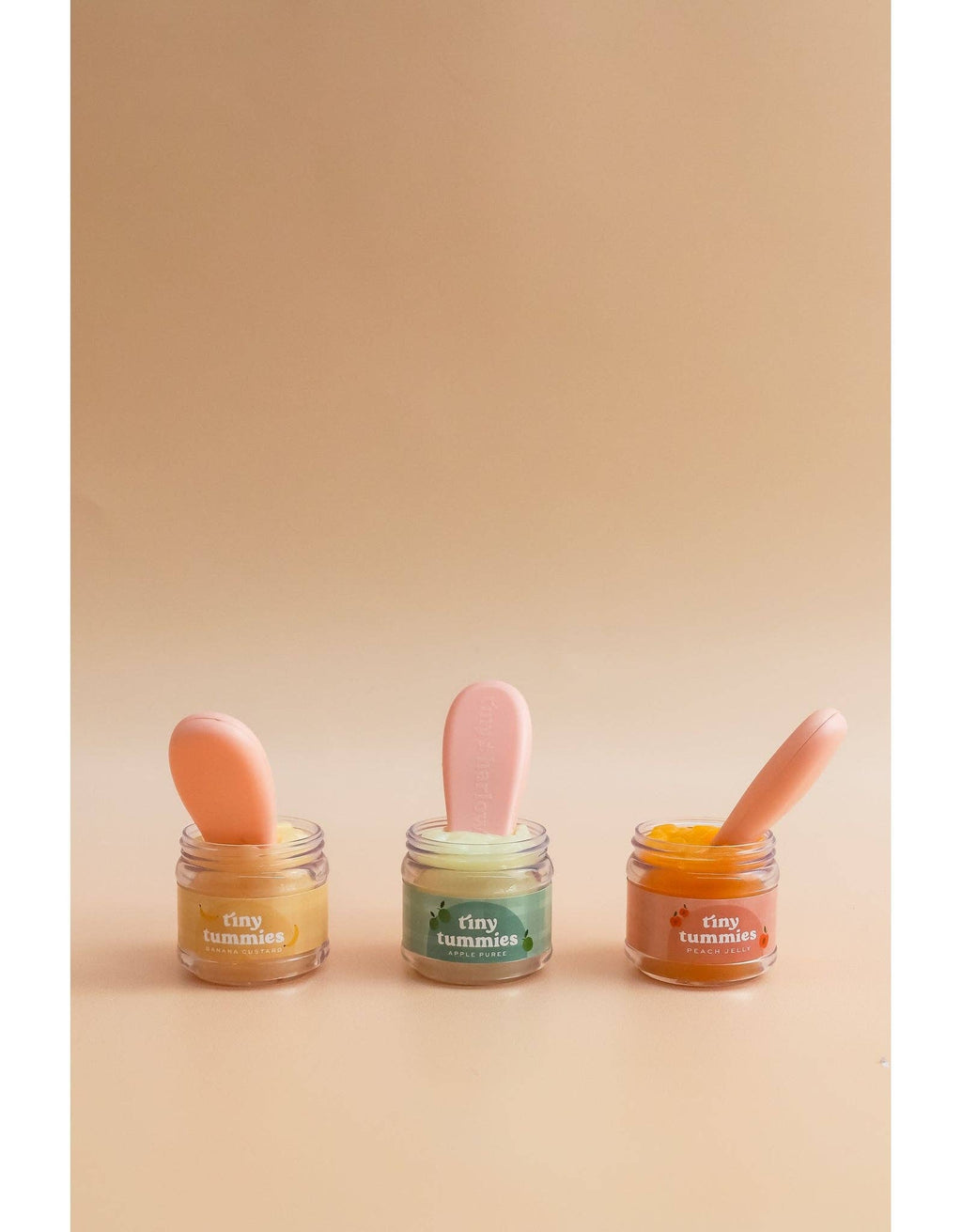 Tiny Tummies - Apple Puree Food Jar and Spoon Set