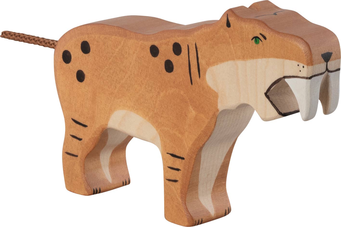 Holztiger Saber-Toothed Tiger