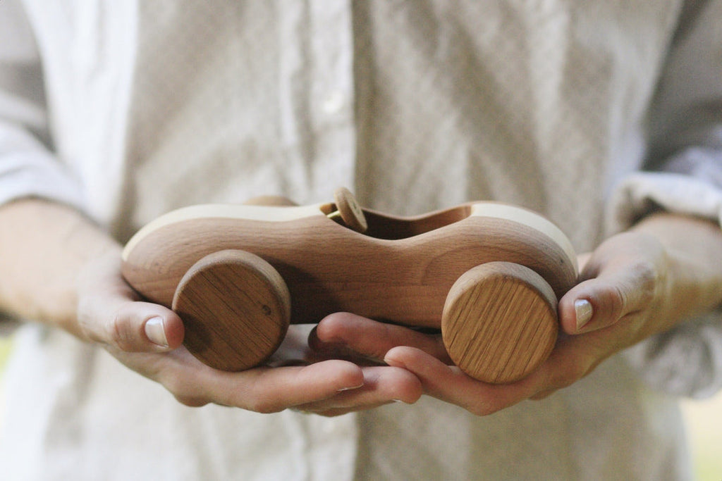 Handmade Wooden Race Car