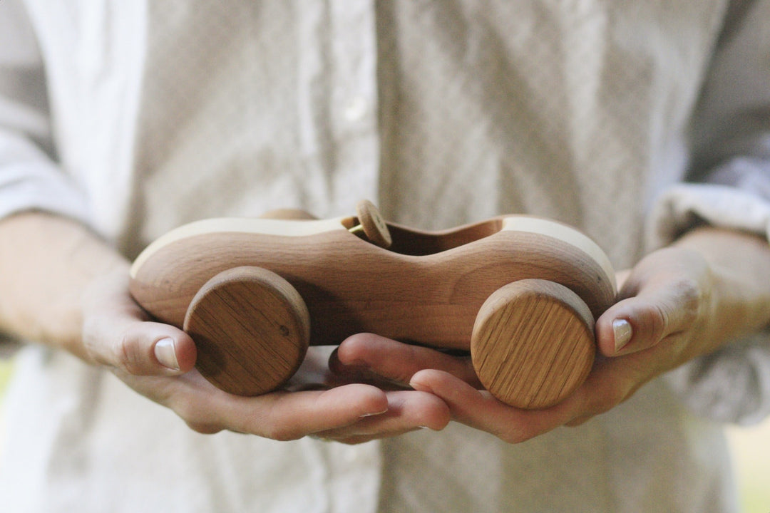 Handmade Wooden Race Car