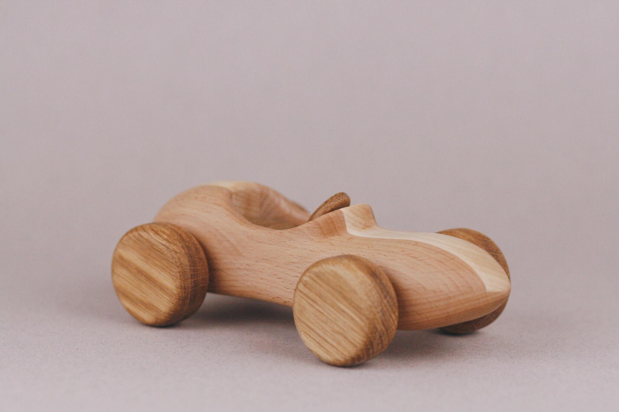 Handmade Wooden Race Car