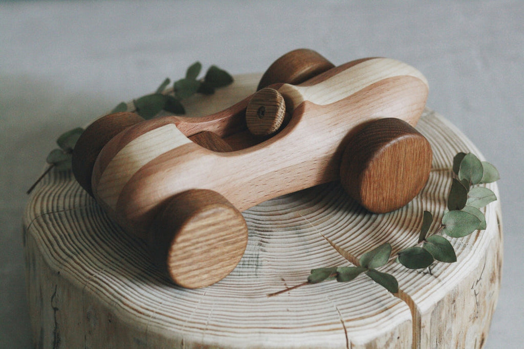 Handmade Wooden Race Car