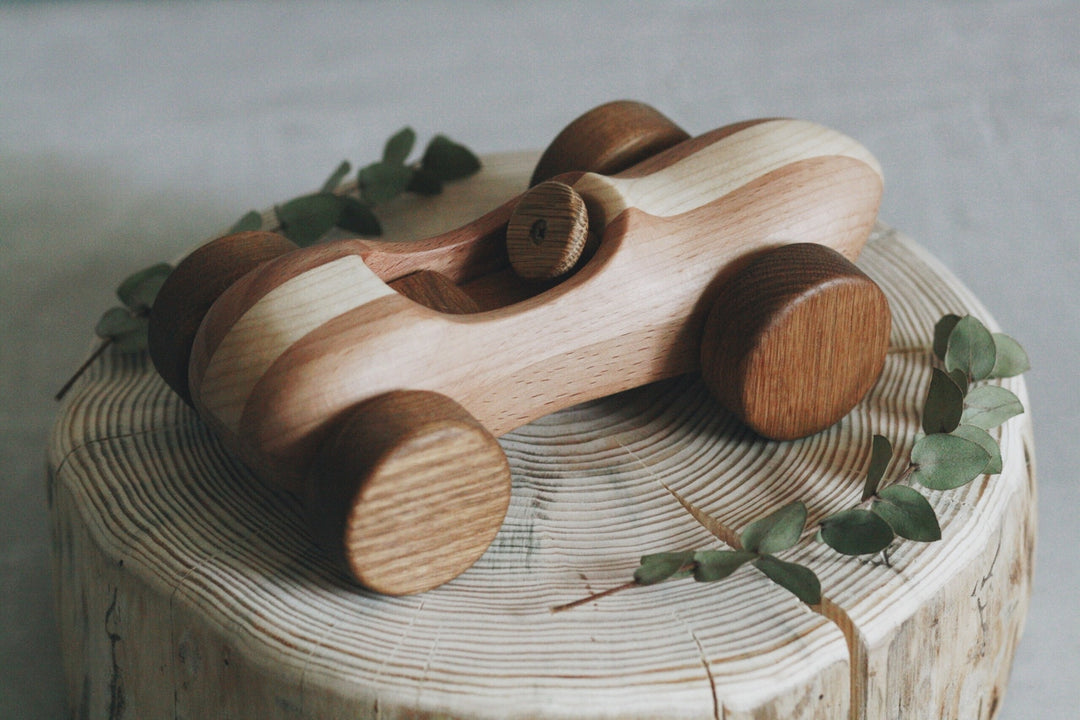 Handmade Wooden Race Car