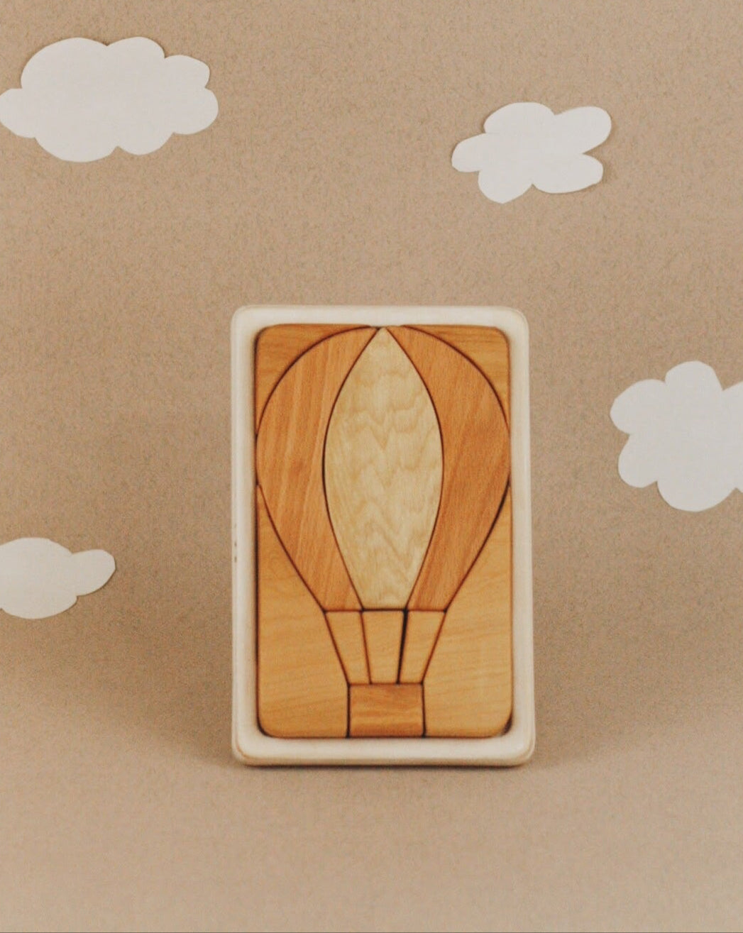 Handmade Hot Air Balloon Puzzle